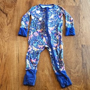 Little Sleepies zippy woodland magic 3-6 month